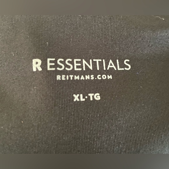 💎3/$15 Reitmans Black tank/blouse size XL - Picture 5 of 5